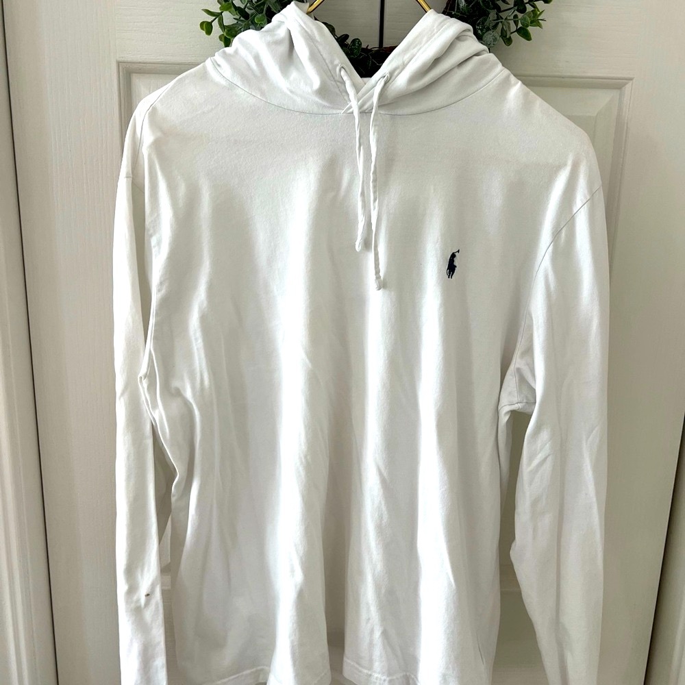 Polo by Ralph Lauren White Hoodie Shirt